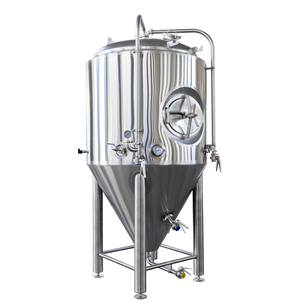 Tanque de fermentación de cerveza de acero inoxidable de 100 galones 1000 galones