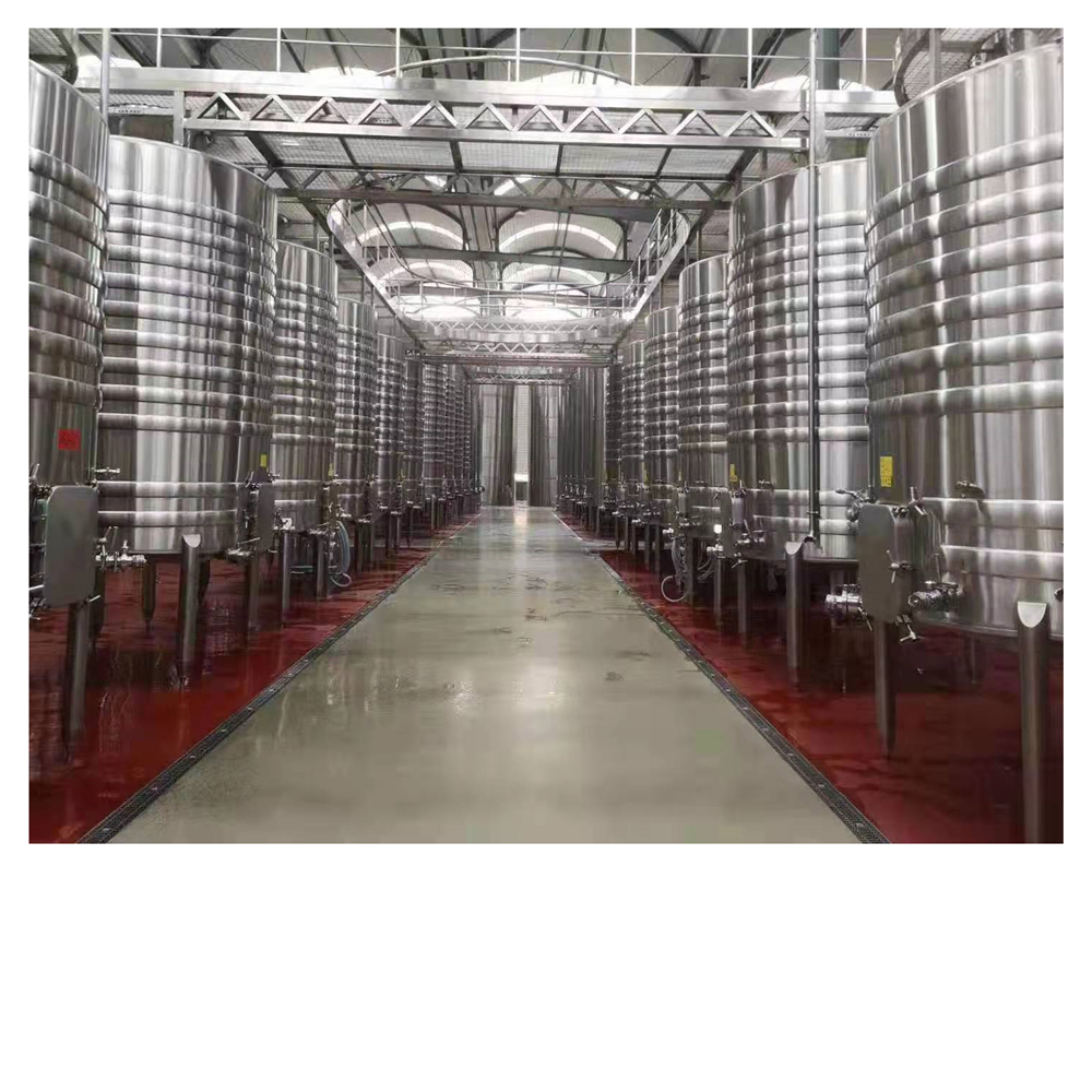 Recipientes de fermentación de producción de vino de acero inoxidable