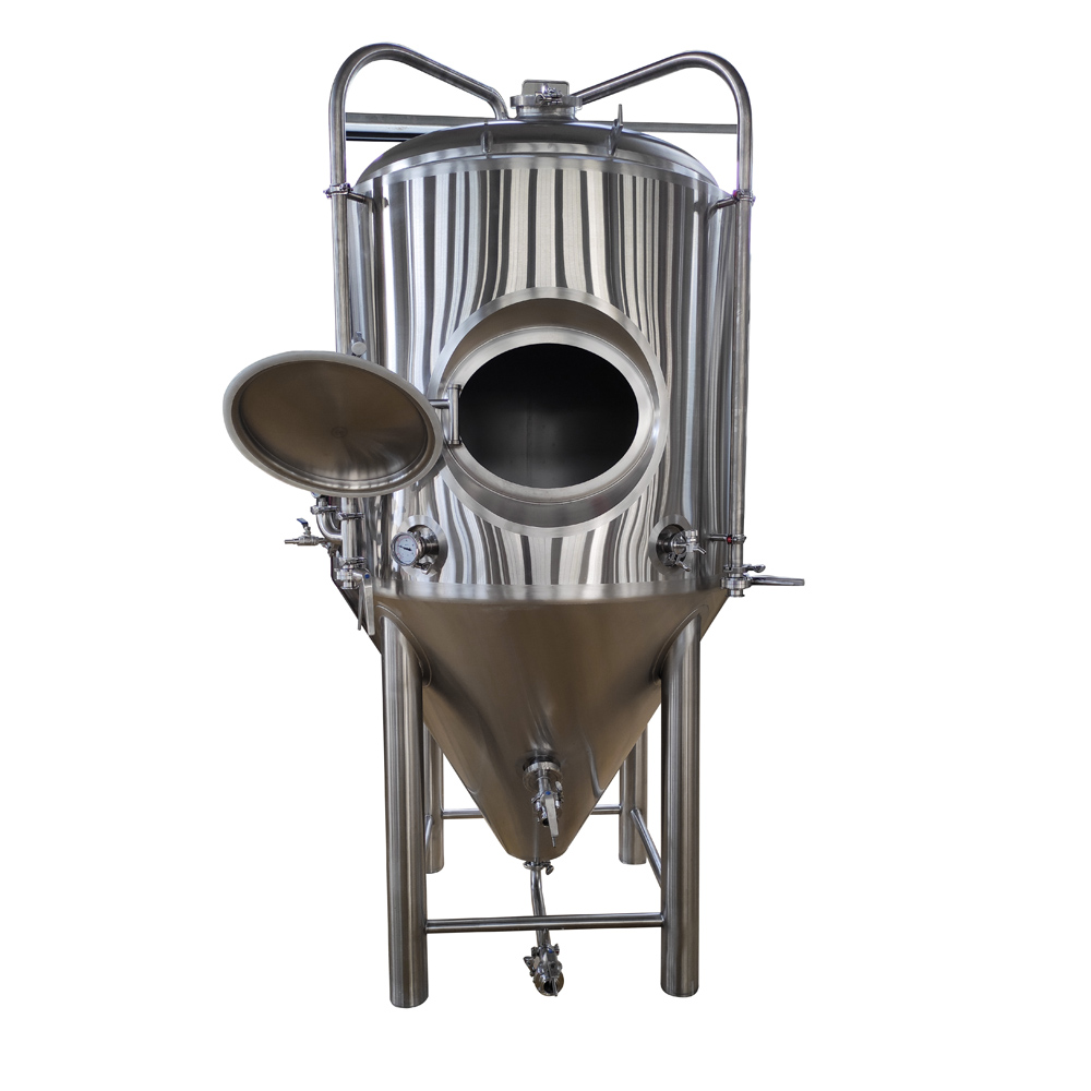 Tanque de fermentación de cerveza Equipo de proceso de elaboración de cerveza