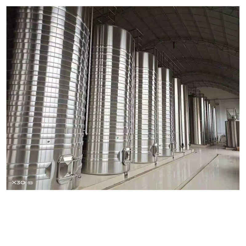 Tanque de vino de calidad 8000L fermentadores de acero inoxidable para la elaboración de vino