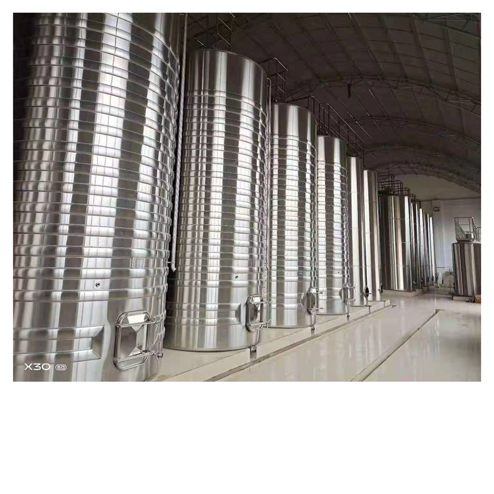 Tanque de fermentación cónico de vino de cerveza de acero inoxidable 15000L