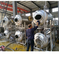 Suministro de fábrica de Ningbo para tanques de fermentación de cerveza horizontales de 1000L